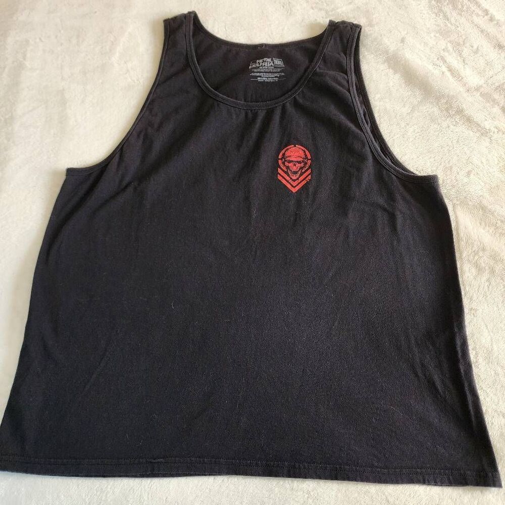 Metal Mulisha Men's Tank Top with Skull Graphic Size XXL
